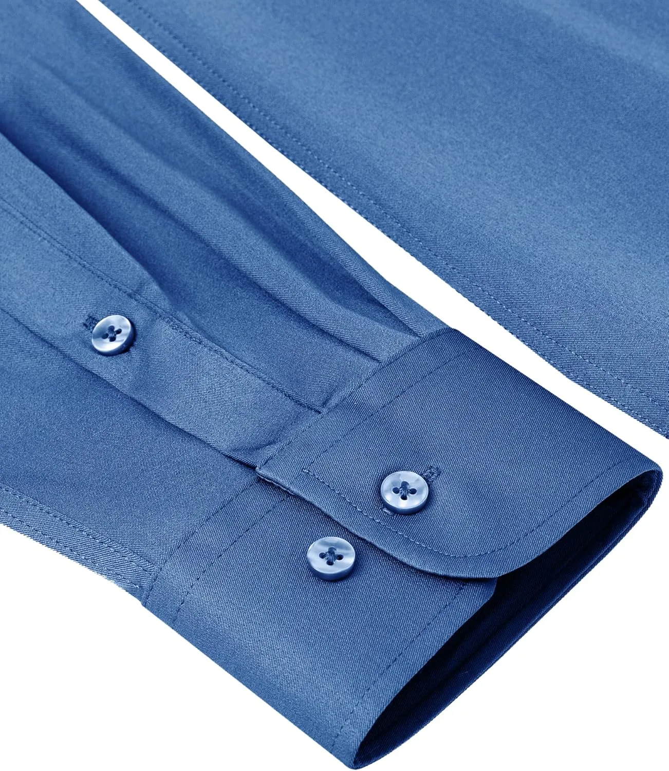 Alimens & Gentle Slim Fit Mens Dress Shirts for Men Button Down Long Sleeve Dress Shirts Wrinkle Free Formal Stain Proof