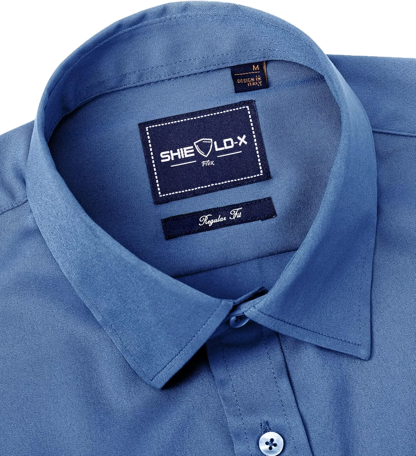 Alimens & Gentle Slim Fit Mens Dress Shirts for Men Button Down Long Sleeve Dress Shirts Wrinkle Free Formal Stain Proof