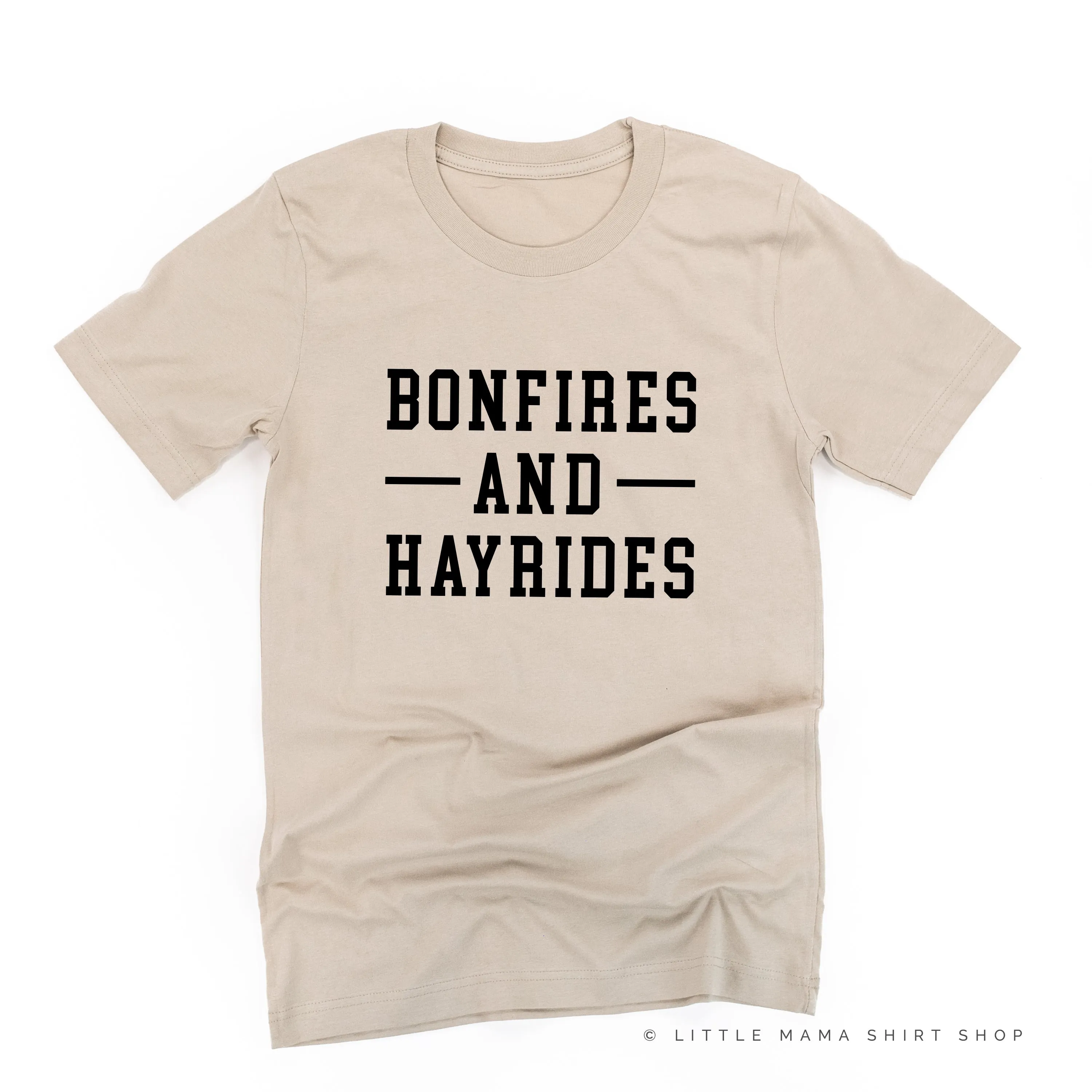 BONFIRES AND HAYRIDES - Unisex Tee