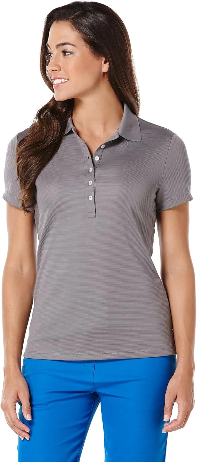 Callaway Women's Short Sleeve Ottoman Performance Golf Polo With Sun Protection (Size Small - 4X-Large)