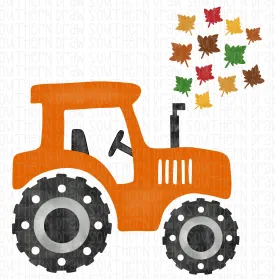 Fall Tractor