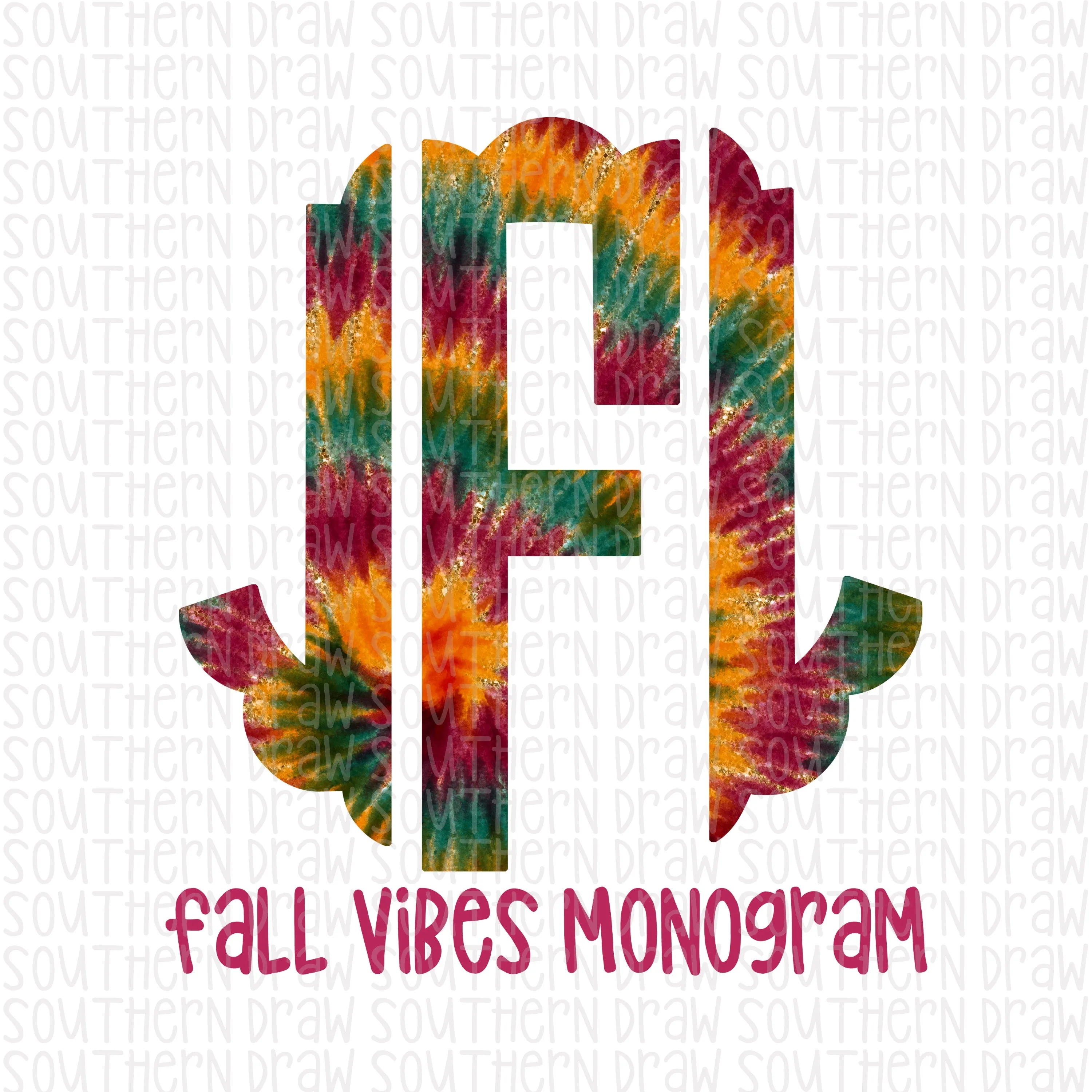 Fall Vibes Monogram