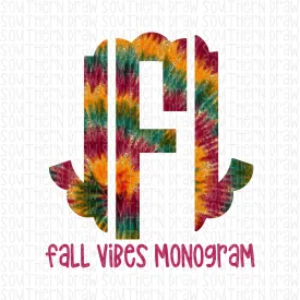 Fall Vibes Monogram