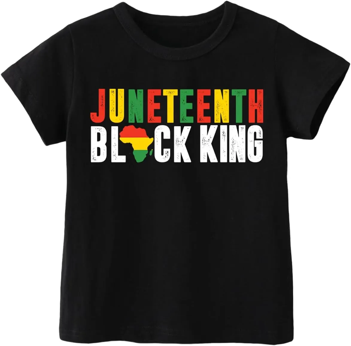 Juneteenth Shirt for Toddler Boys Girls Kids Freedom Day Shirts 1865 Black History Tee Tops, 2T-8Y
