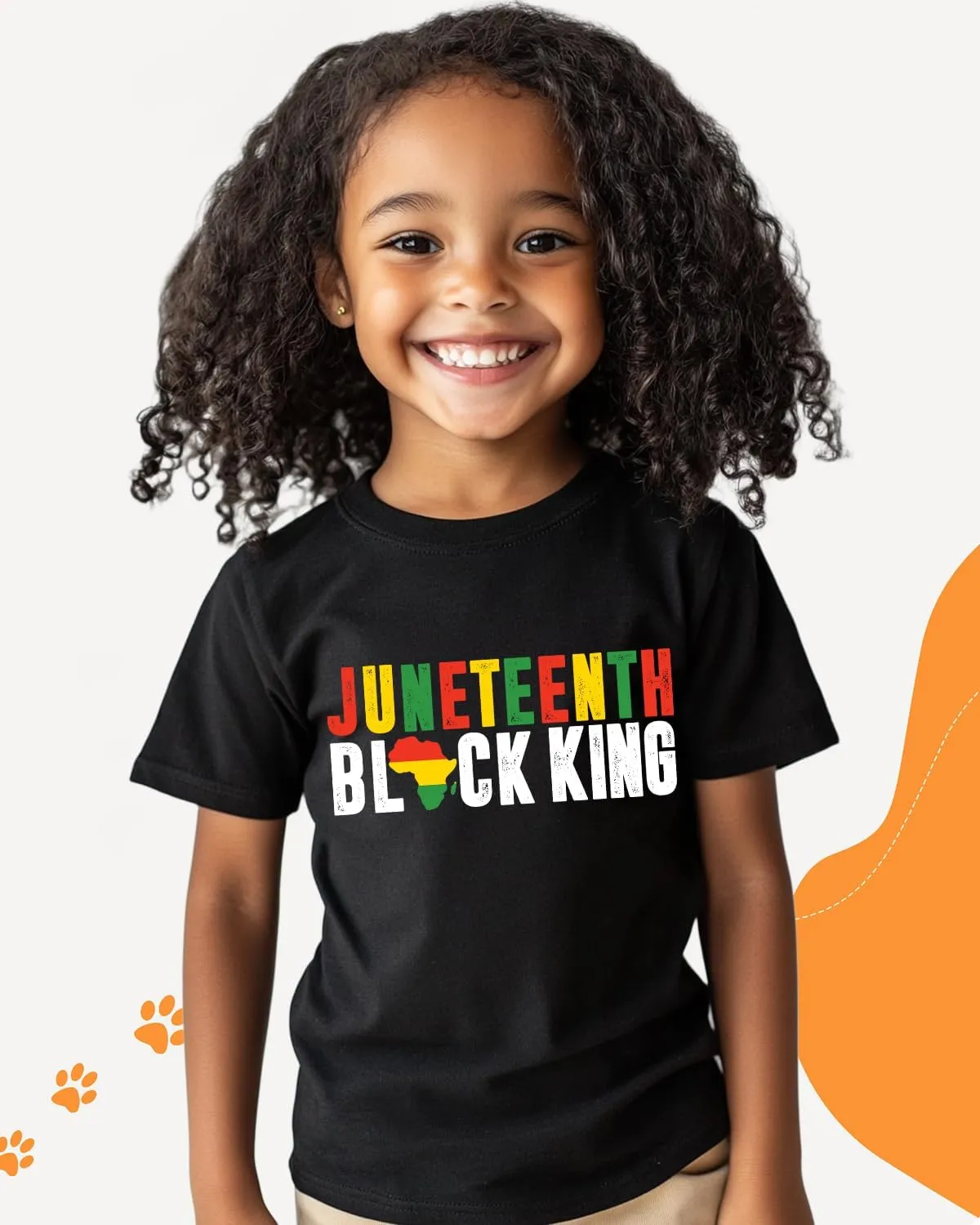 Juneteenth Shirt for Toddler Boys Girls Kids Freedom Day Shirts 1865 Black History Tee Tops, 2T-8Y
