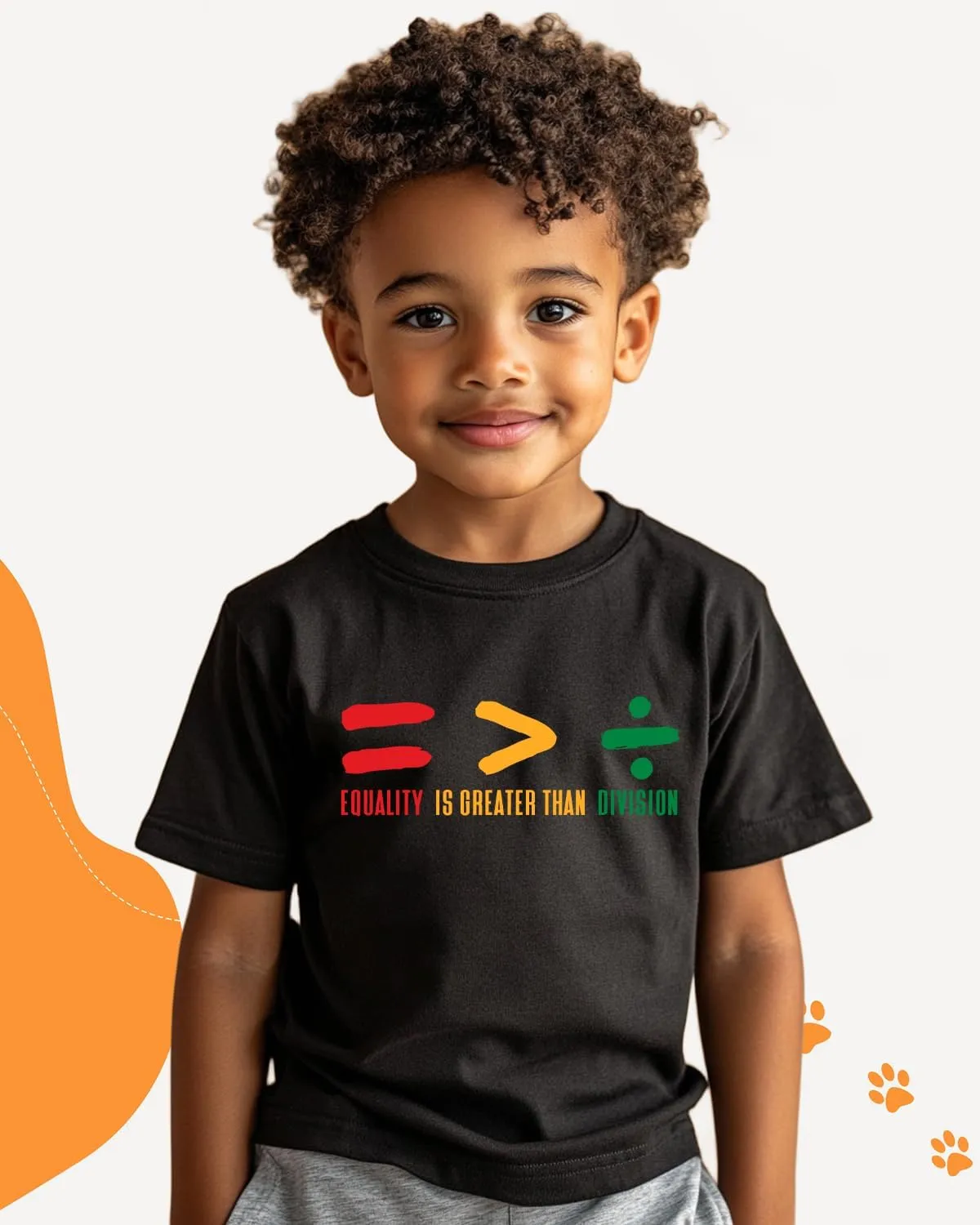 Juneteenth Shirt for Toddler Boys Girls Kids Freedom Day Shirts 1865 Black History Tee Tops, 2T-8Y