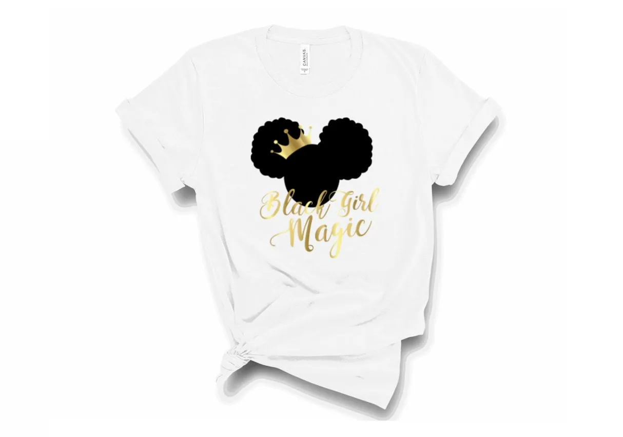 Kids Black Girl Magic Shirt