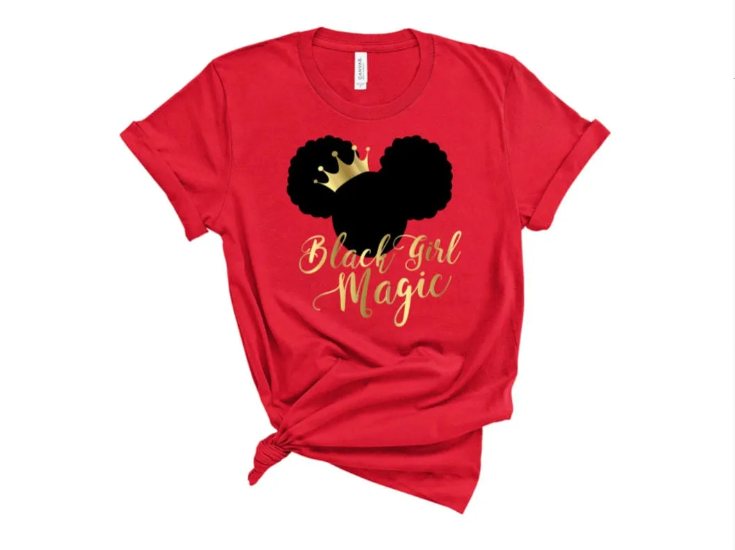 Kids Black Girl Magic Shirt