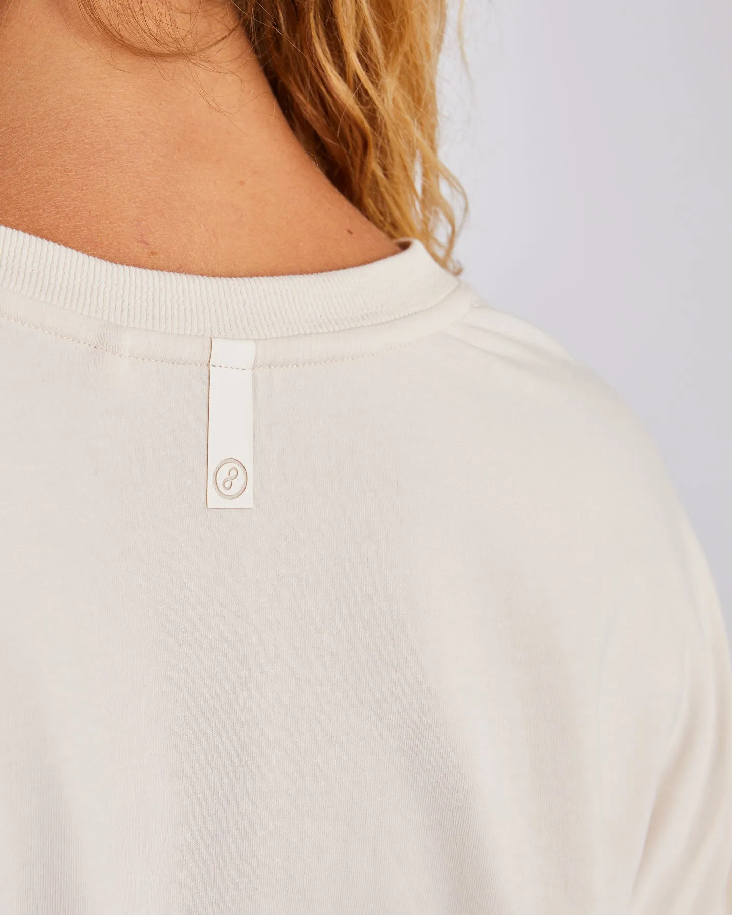 Luna LS Tee Birch White