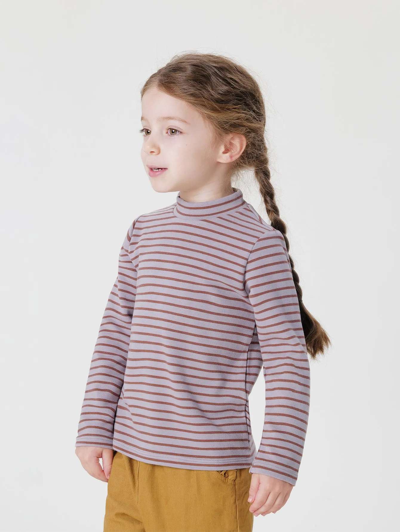 MARC & JANIE Boys Girls Vintage Striped Bottom Shirts 241553