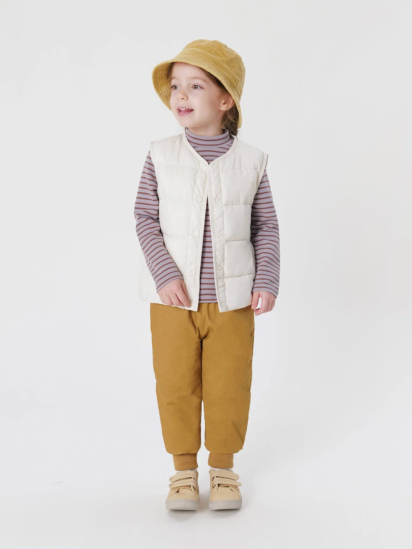 MARC & JANIE Boys Girls Vintage Striped Bottom Shirts 241553
