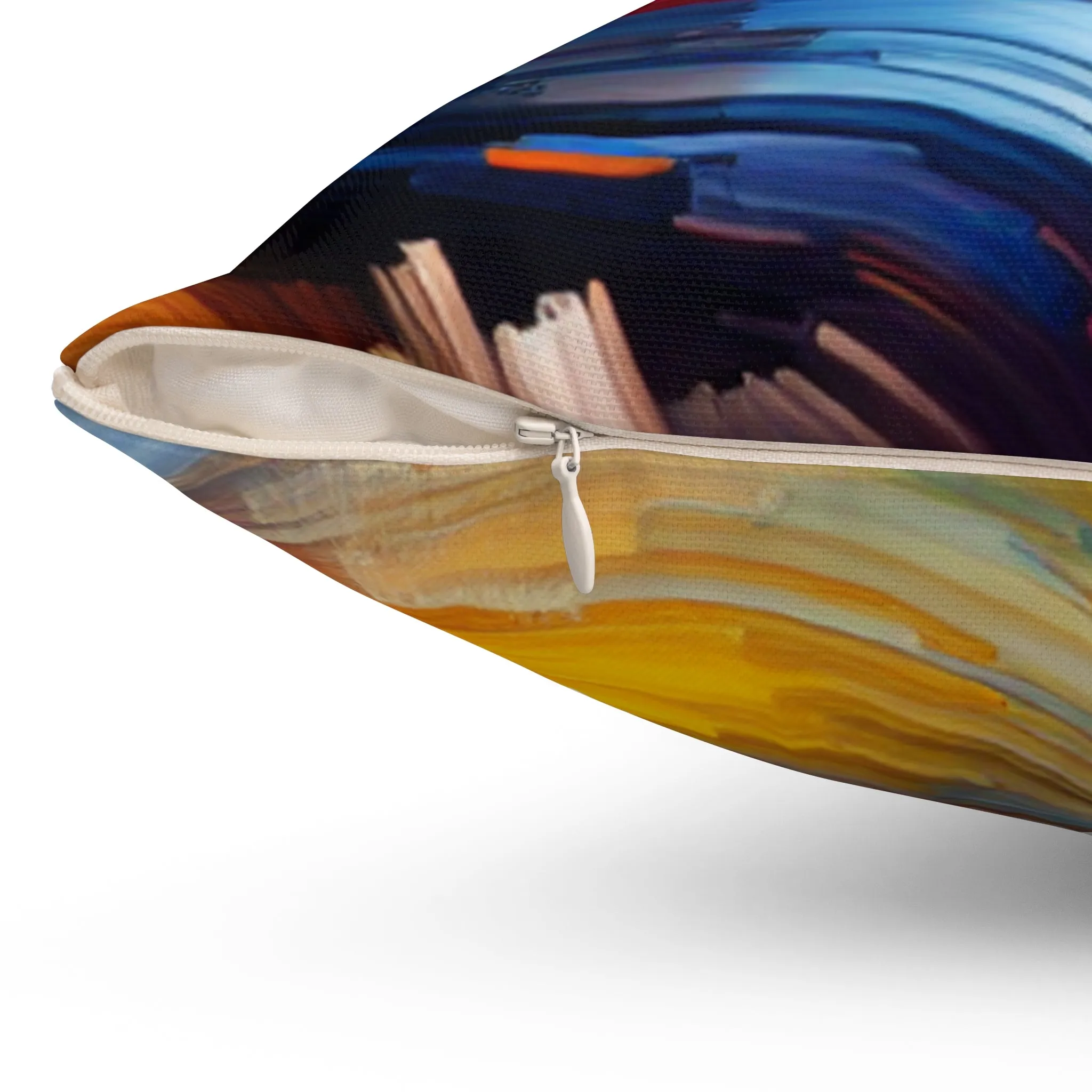 Martha Rubieson - Polyester Square Pillow