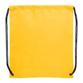 Oriole Polyester Drawstring Bag - Yellow