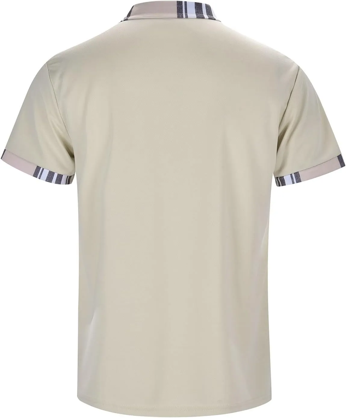 Polo Shirts for Men Short Sleeve Button Down Collar Gradient Tees Casual Business Work Tshirt Summer Golf Tops