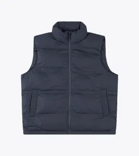 Powells Puffer Vest Grey